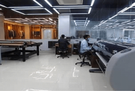 Pattern & CAD Room Inside View